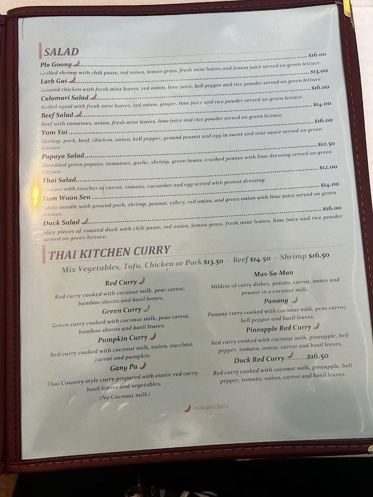 Thai Kitchen Restaurant Fried Tofu